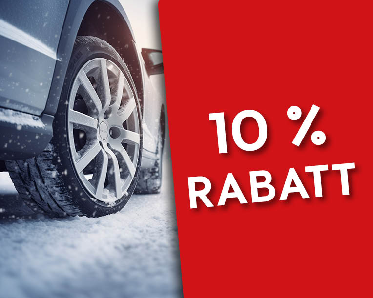 Herbstaktion -  10 % Rabatt auf Winterreifen